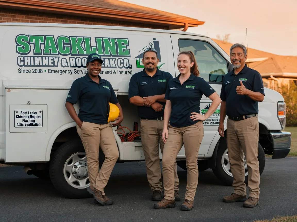 Chimney flashing repair company in Cleburne, TX